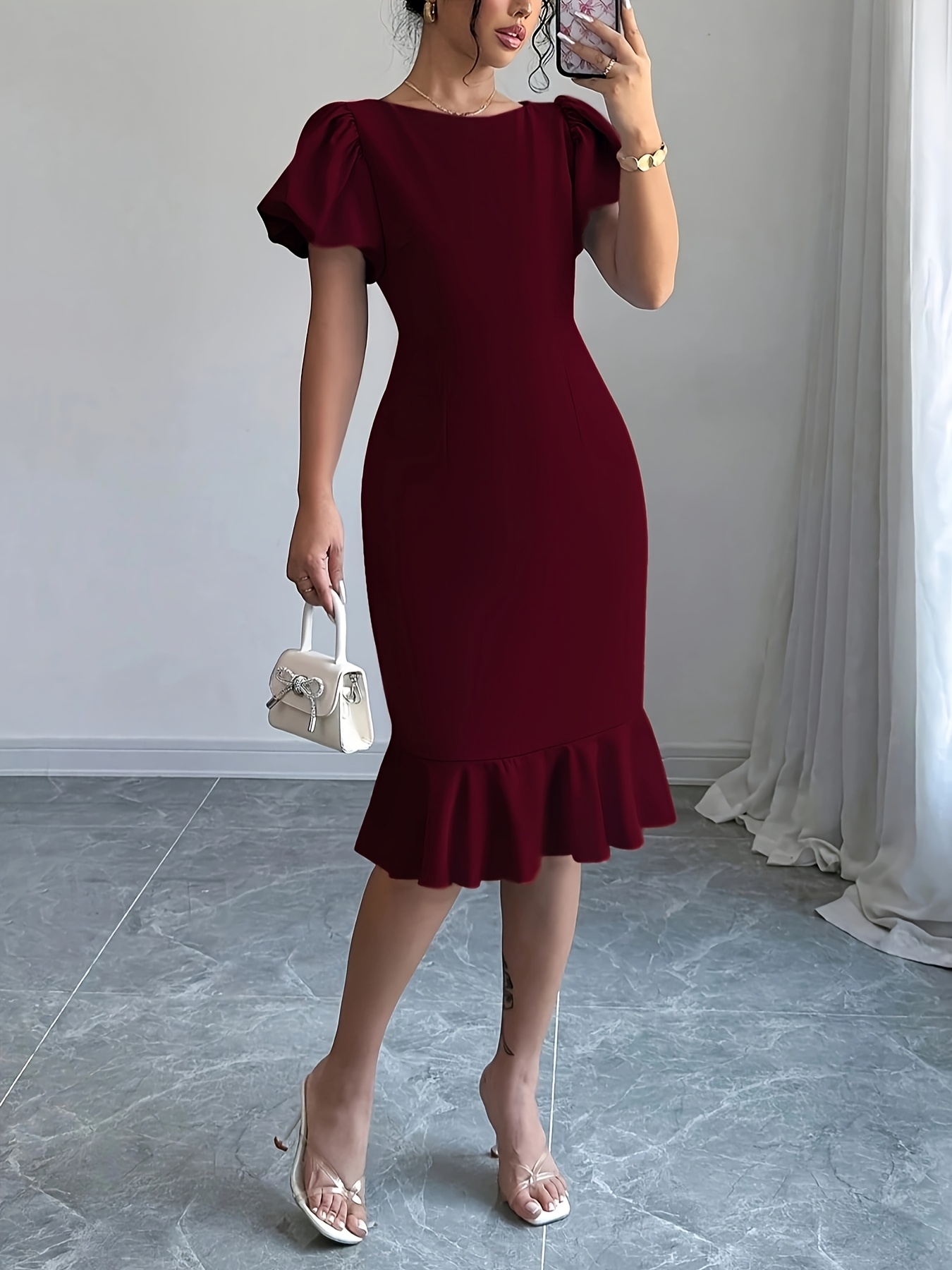 burgundy dresses - South Africa