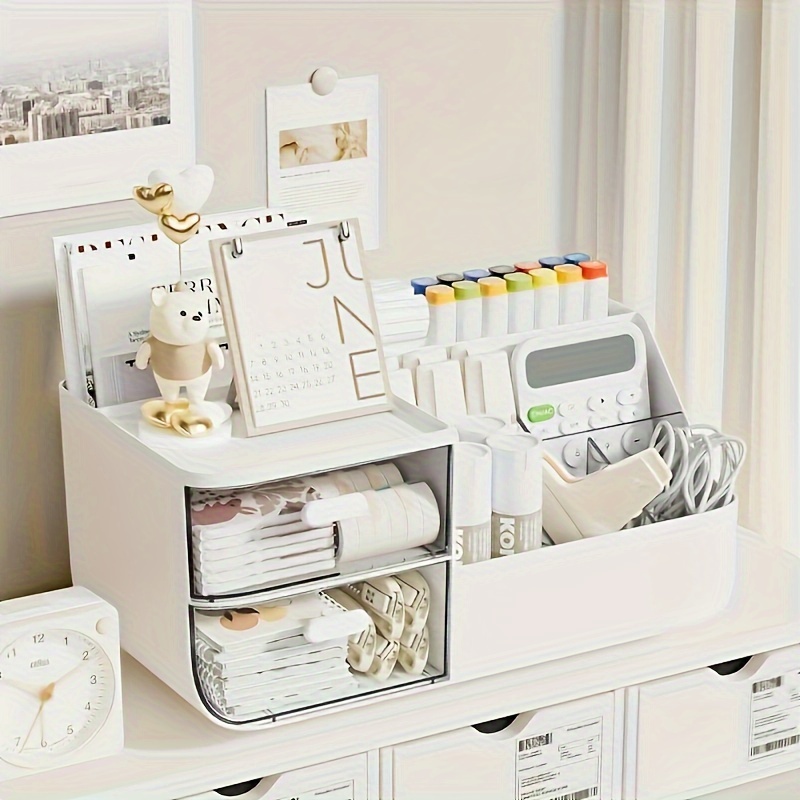 

Desktop Storage Box Pen Drawer For Storage Box