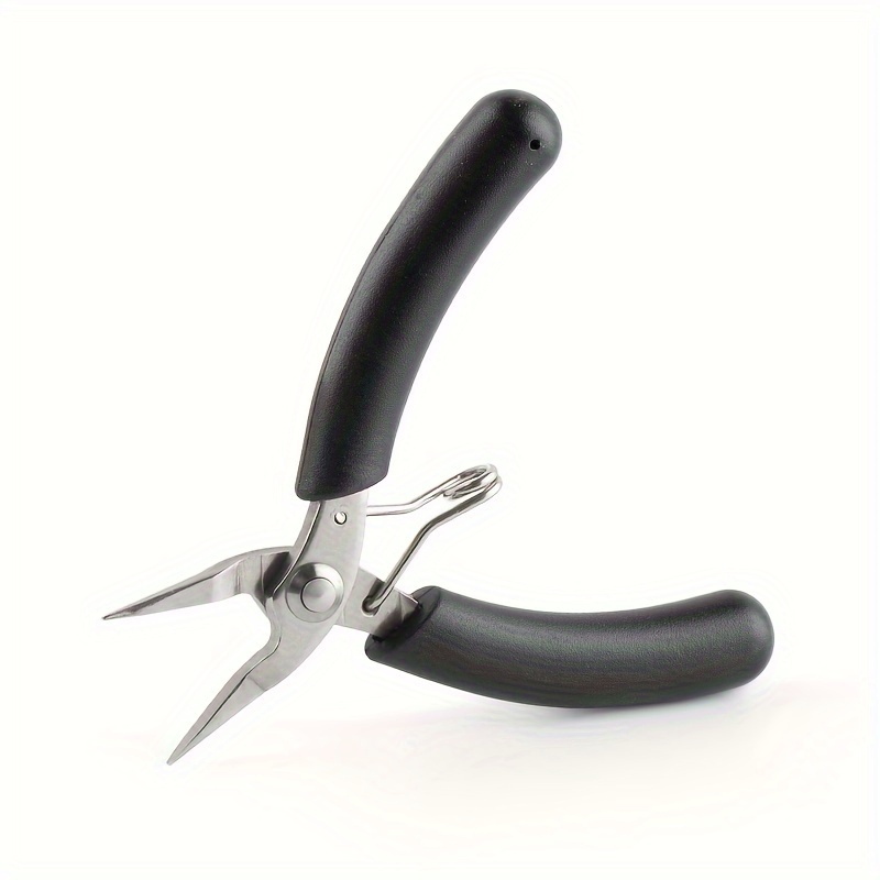 TEMU 2d Flat - Hobbyworker Multi-functional Mini Jewelry Pliers, Small Pliers Tool Flat Nose Plier, Round Nose Plier, Bent Nose Plier, Chain Nose