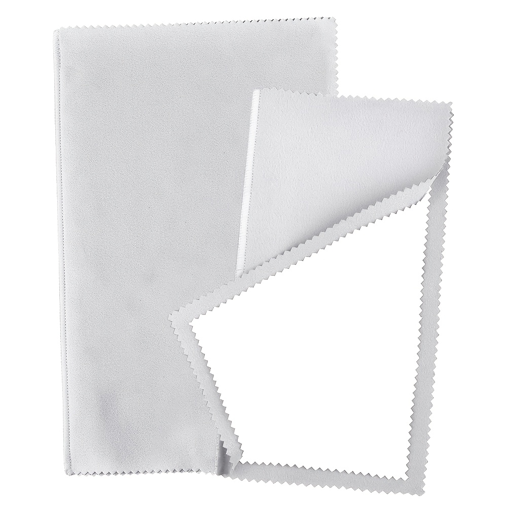 2pcs Professional Polishing Cloth for Jewelry Cleaning