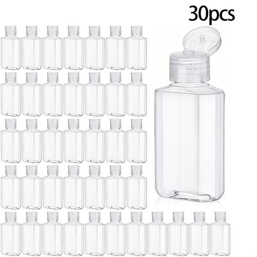 30pcs of refillable squeeze bottles