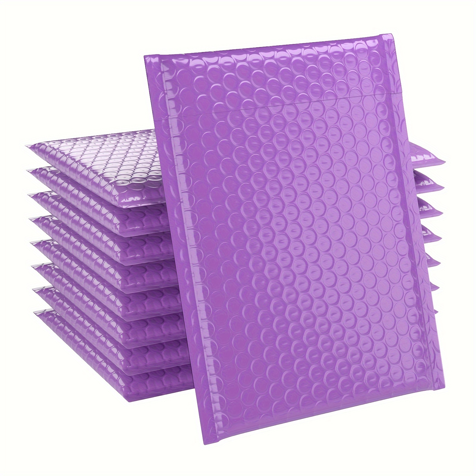 

200pcs 6.79*9''+1.57'' Purple Mailers Bag Thick Shipping Envelope For Packing Plastic Package Padded Wrap Pouch