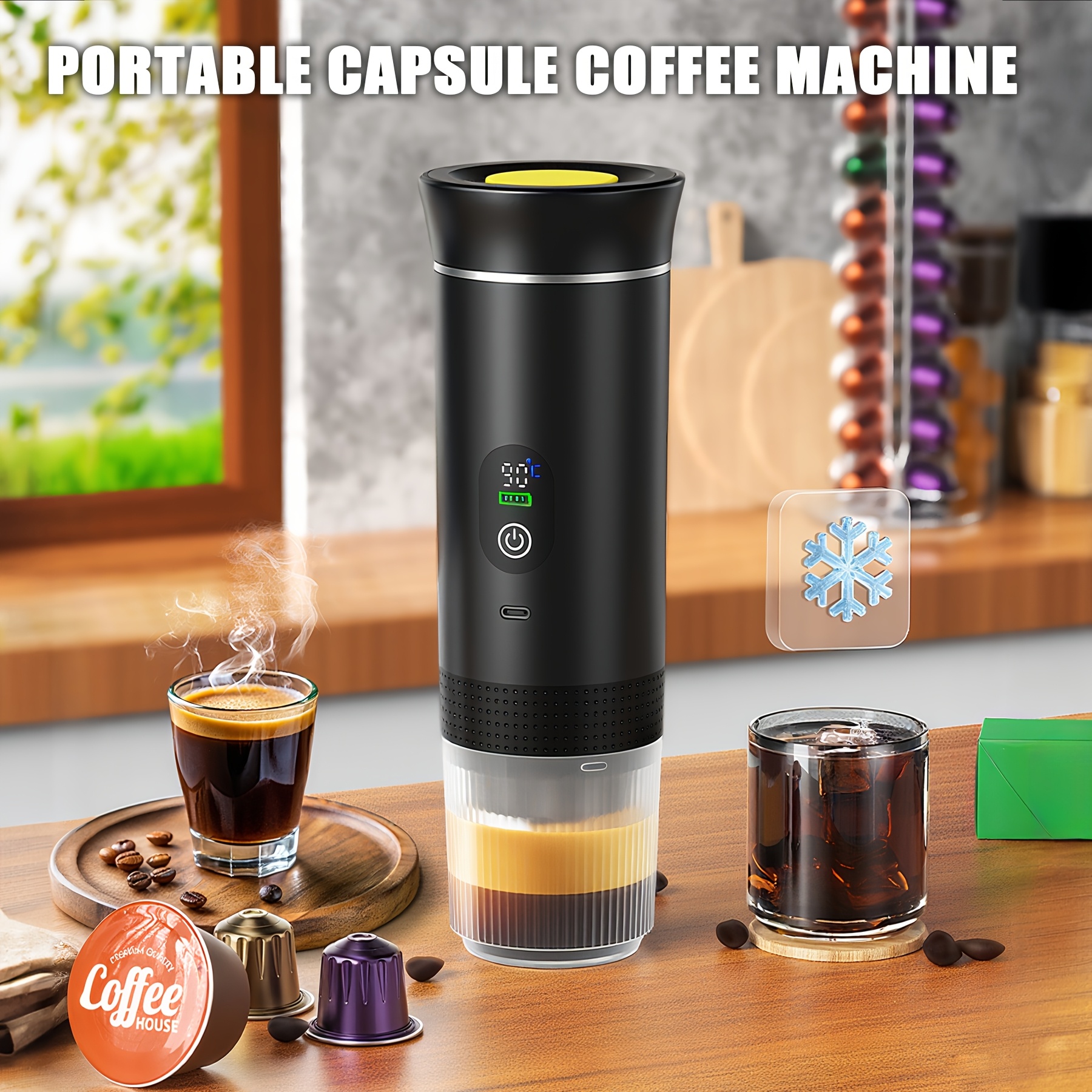 Portable Coffee Machine Hand Espresso Press WACACO Minipresso NS2