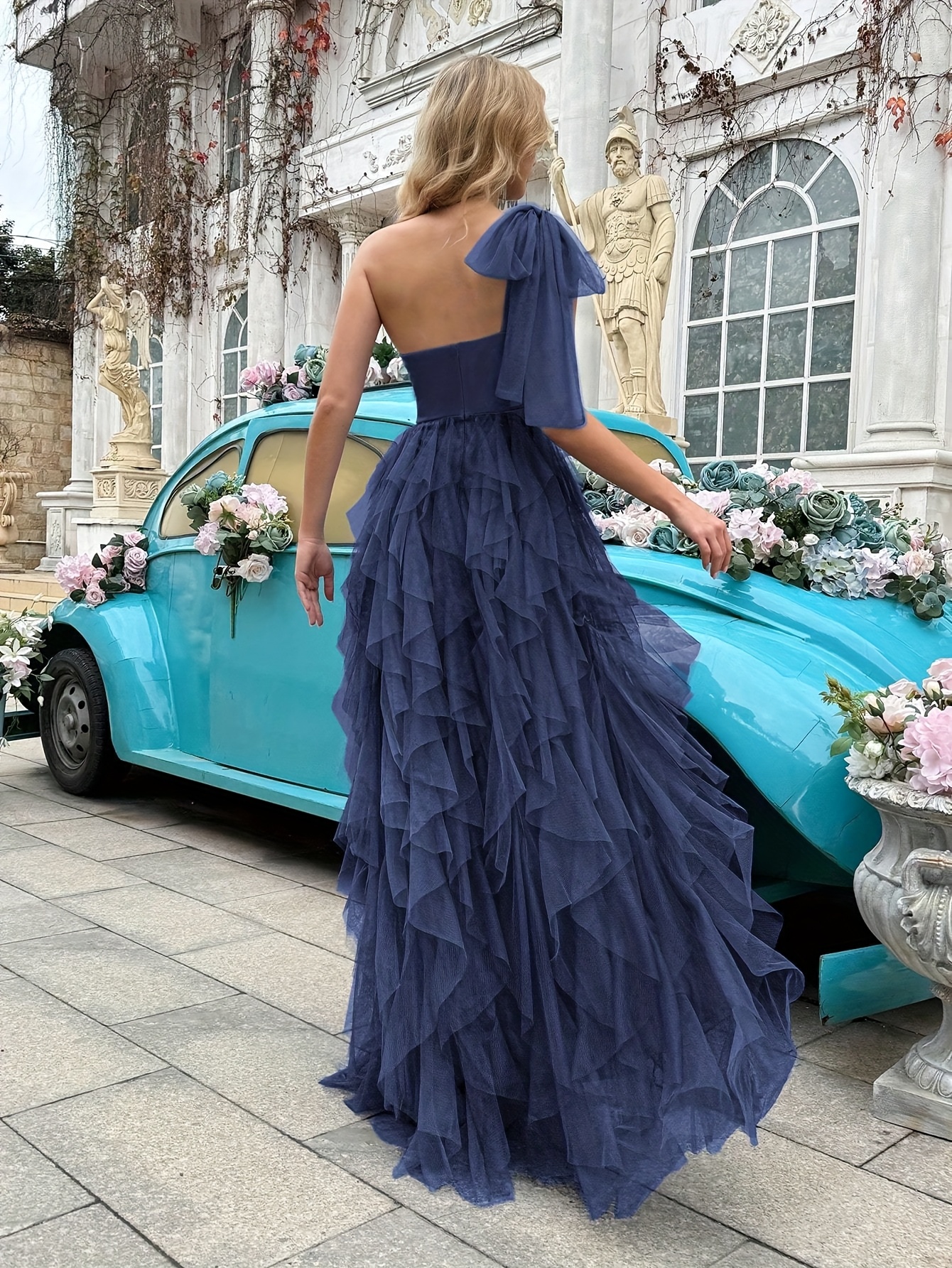 Strapless Asymmetrical Ball Gown Skirt Women'S Elegant One