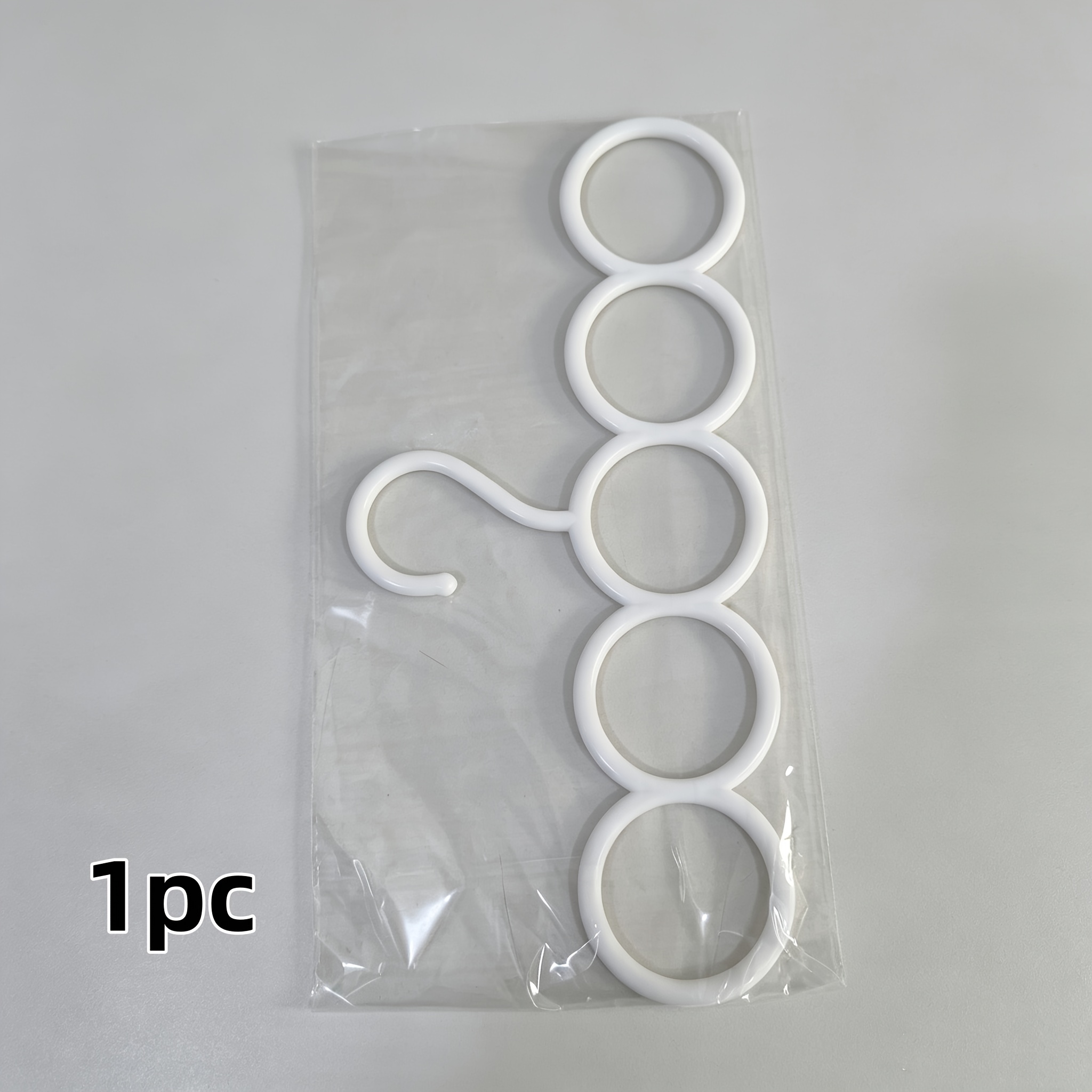 1pc 5 Hole Plastic , Tie Hangers, Non-slip Underwear Hangers, Durable Socks Hangers