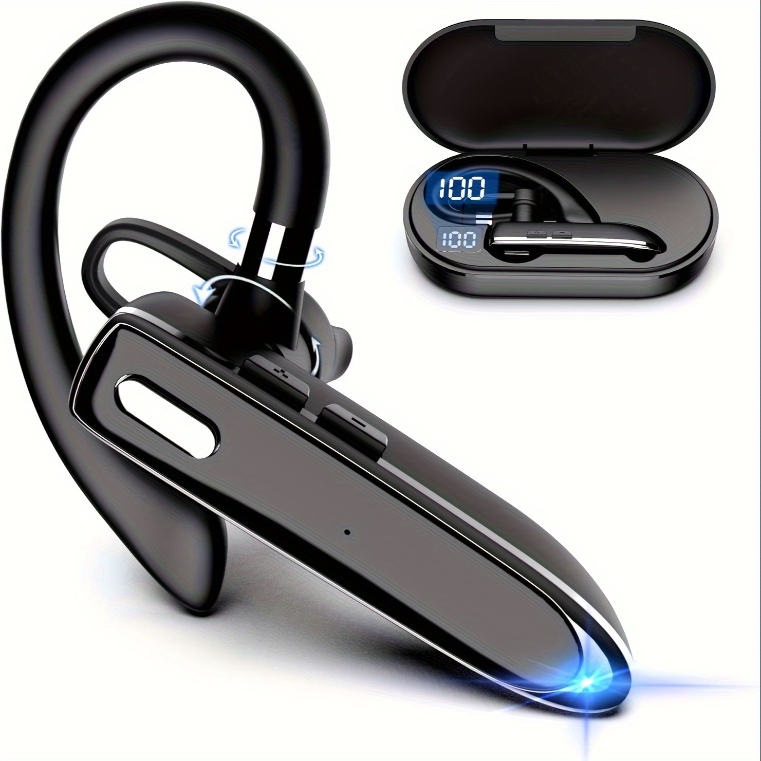 

Wireless Earbuds 160h Time Display, Charging , , In-ear Headphones, -in For Iphone, , Samsung Phone, Pc, Tv, Computer, ,