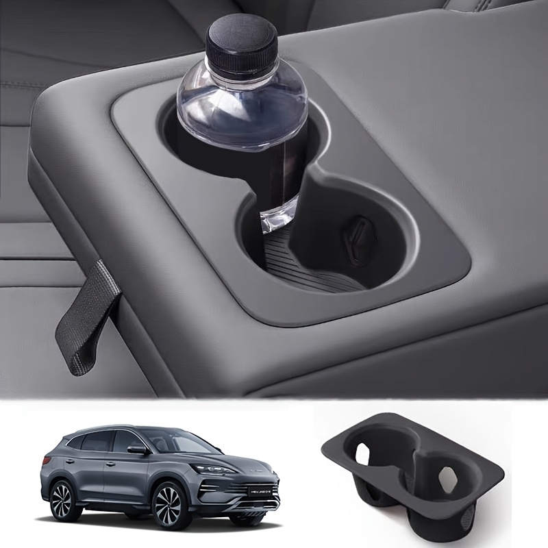 For U Car Rear Seat Cup Holder Silicone Protective Cover Car Additions Interior For U Dmi