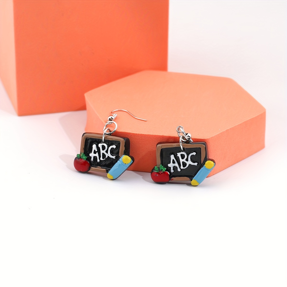 Cute Blackboard Design Drop Earrings