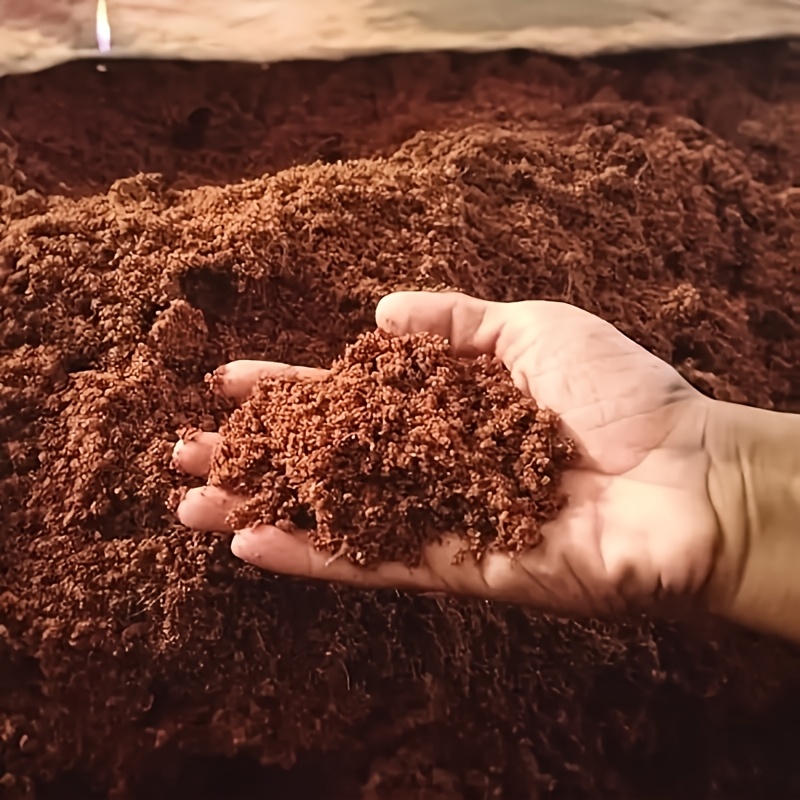 Packaging Coconut Coir Brick - Coconut Coir Horticultural Material, Natural Coconut Fiber Planting Soil, Suitable for Vegetables, Flowers And Herbs Coconut Coir Cultivation Substrate for Indoor And Outdoor Gardening Brand: FME