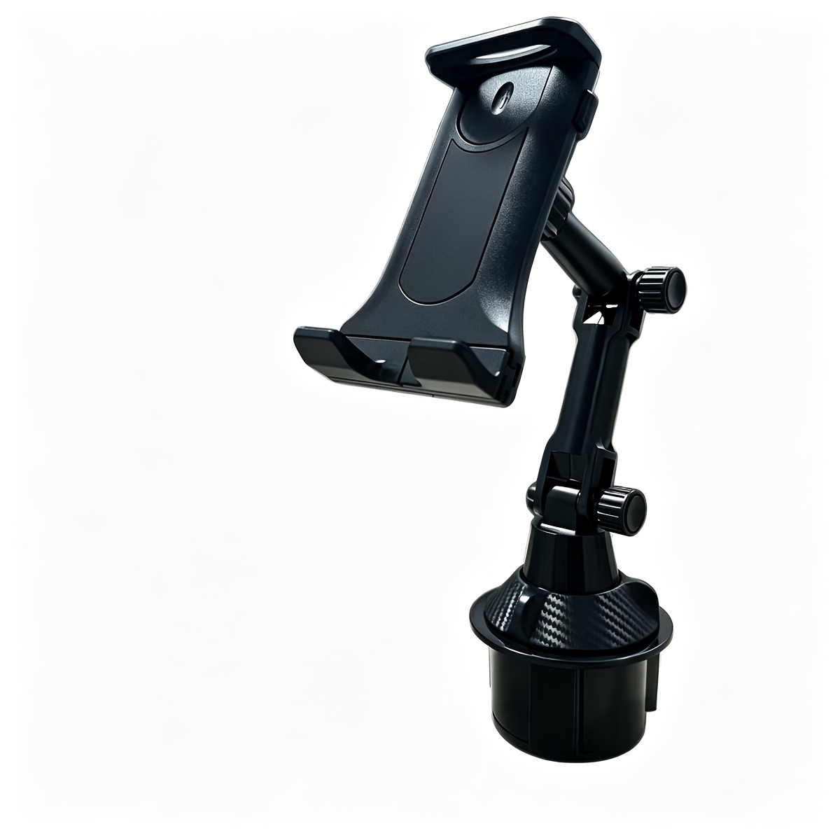 TEMU Car Cup Holder Phone Mount, Adjustable Car Phone Holder With Expandable Base, Articulating Arm And 360Â° Rotation, Stable Cell Phone Holder For