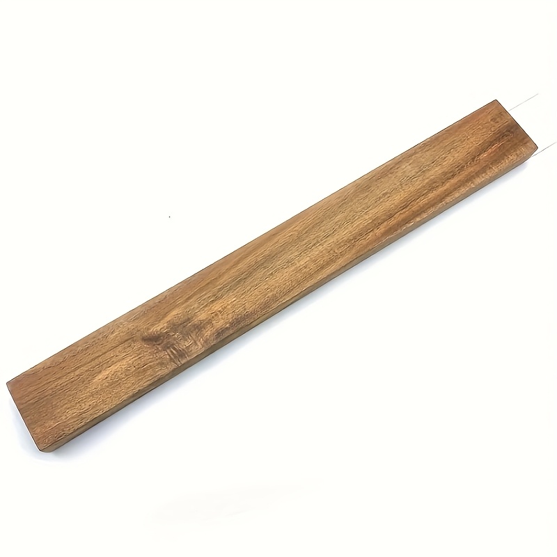 Acacia Wood Magnetic Kitchen Utensil Holder, , No Drilling Required, Durable And Organized Storage Solution