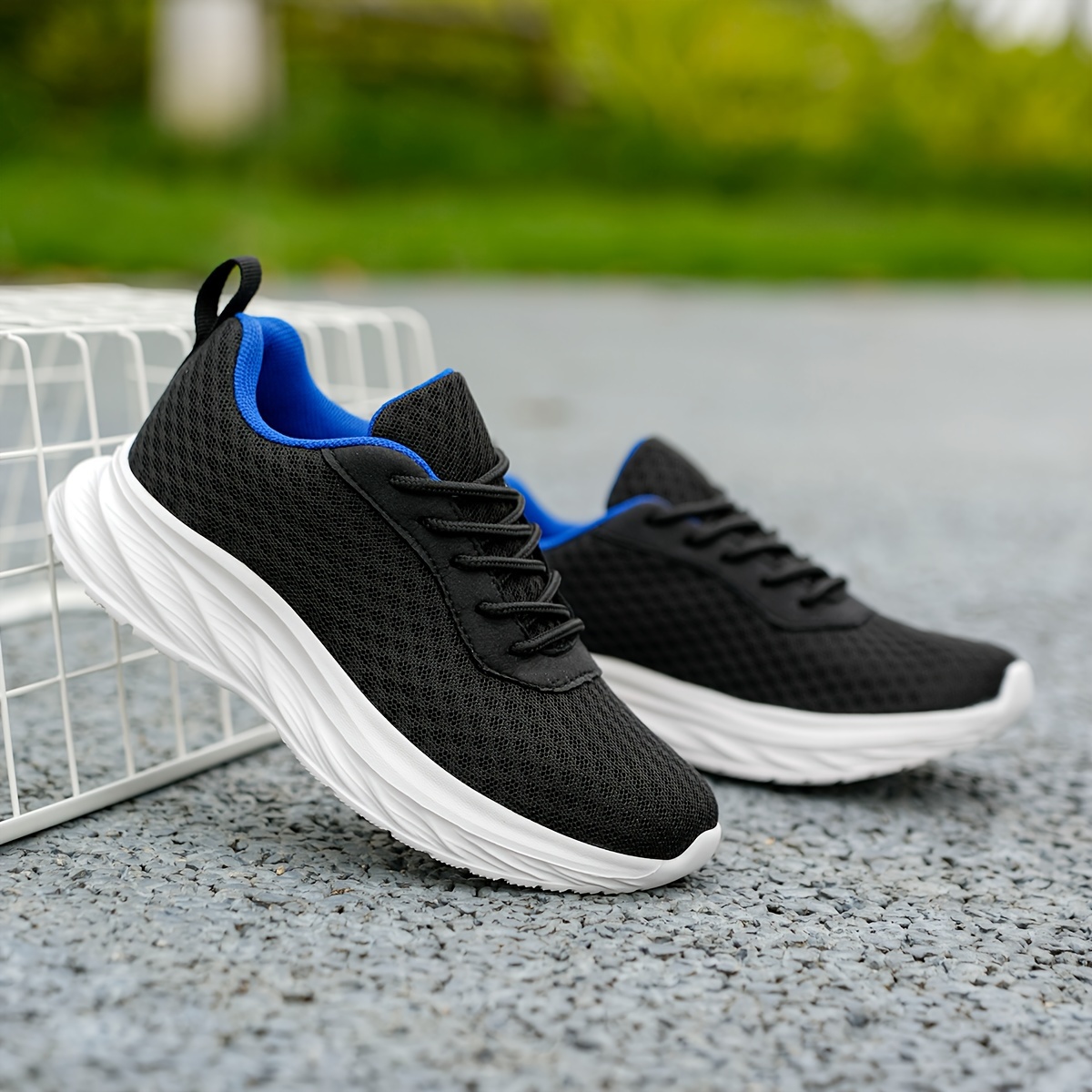Boys' Lace-up Mesh Outdoor Casual Sports Shoes