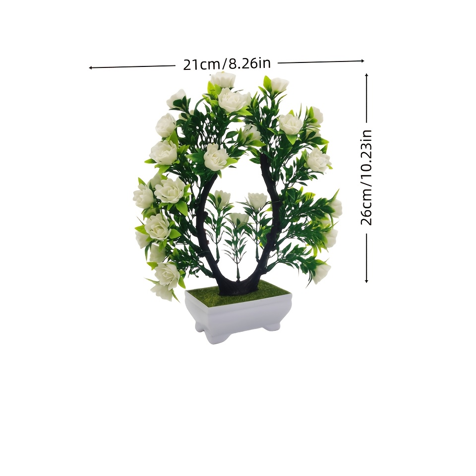 1 stuk vrolijke bloem met pot.