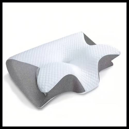 cervical pillow relieves neck pressure with zipper removable and washable christmas gift