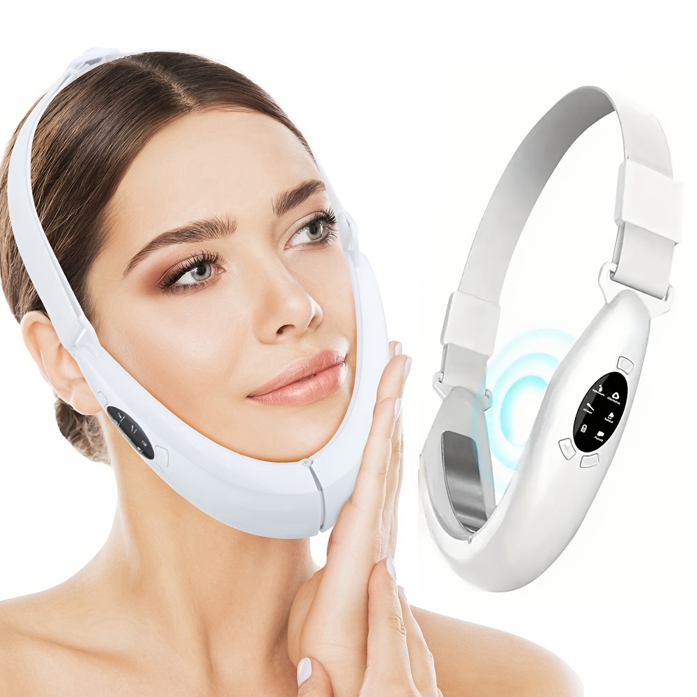 TEMU Electric Facial Massager, Usb Rechargeable Face Beauty Device, Face Neck Chin Massager, Gift For For Wife, Girlfriend, And Mother, Christmas Gift