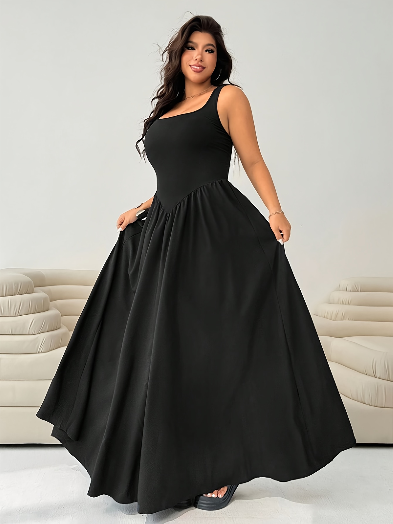 pink maxi dress Angelina Linen Maxi Dress