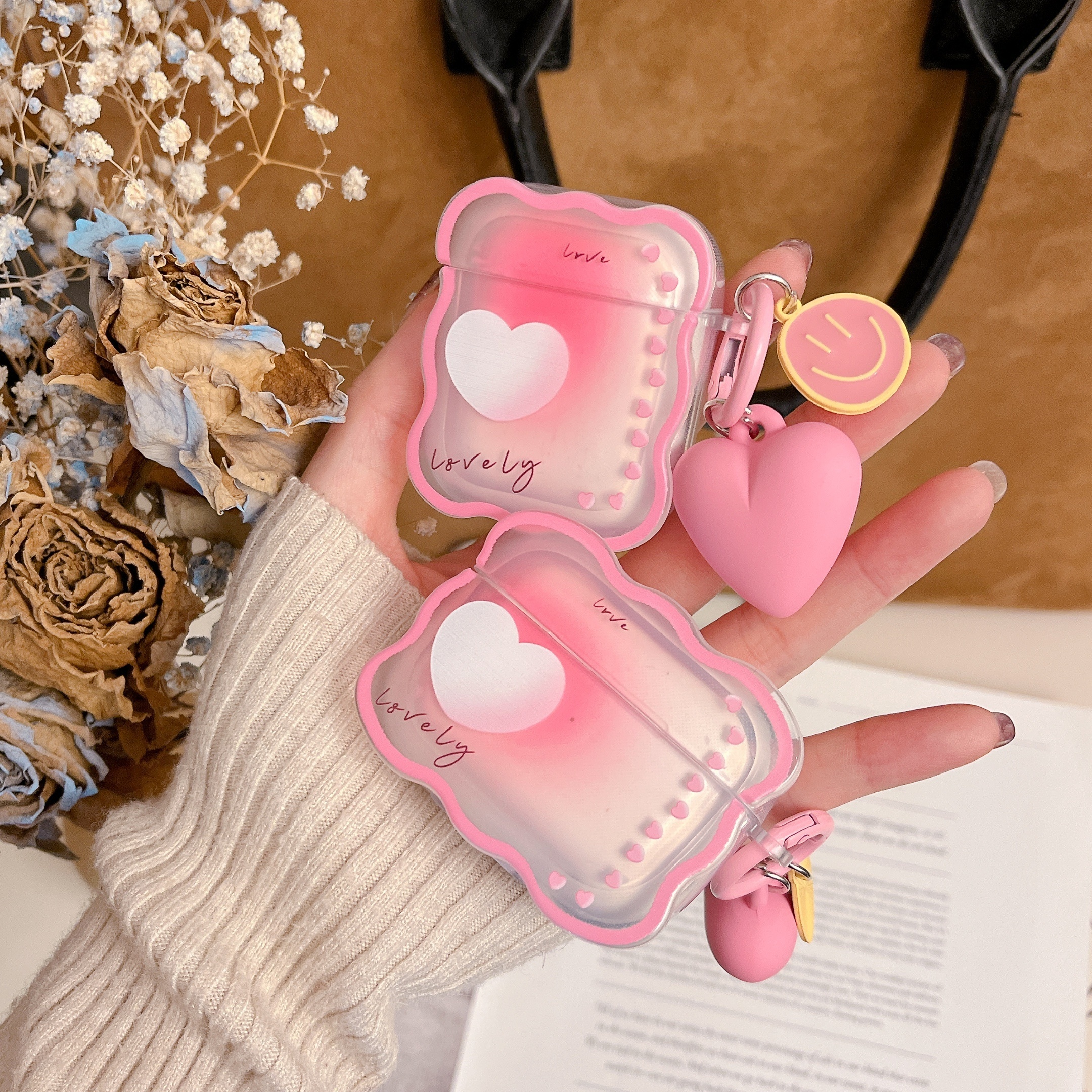 

Cute -shaped Earphone Protective Case Suitable For Airpods 1/2/3/pro/pro 2 Earphone Cover Anti-fall Earphone Case Anti-scratch Decoration