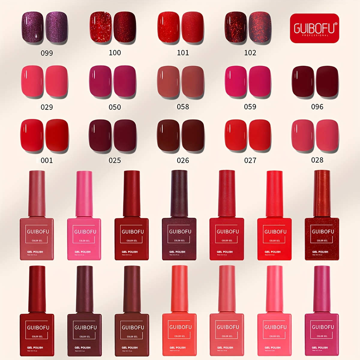 14pcs set 15ml gel nail polish set 120 fall - Temu Germany