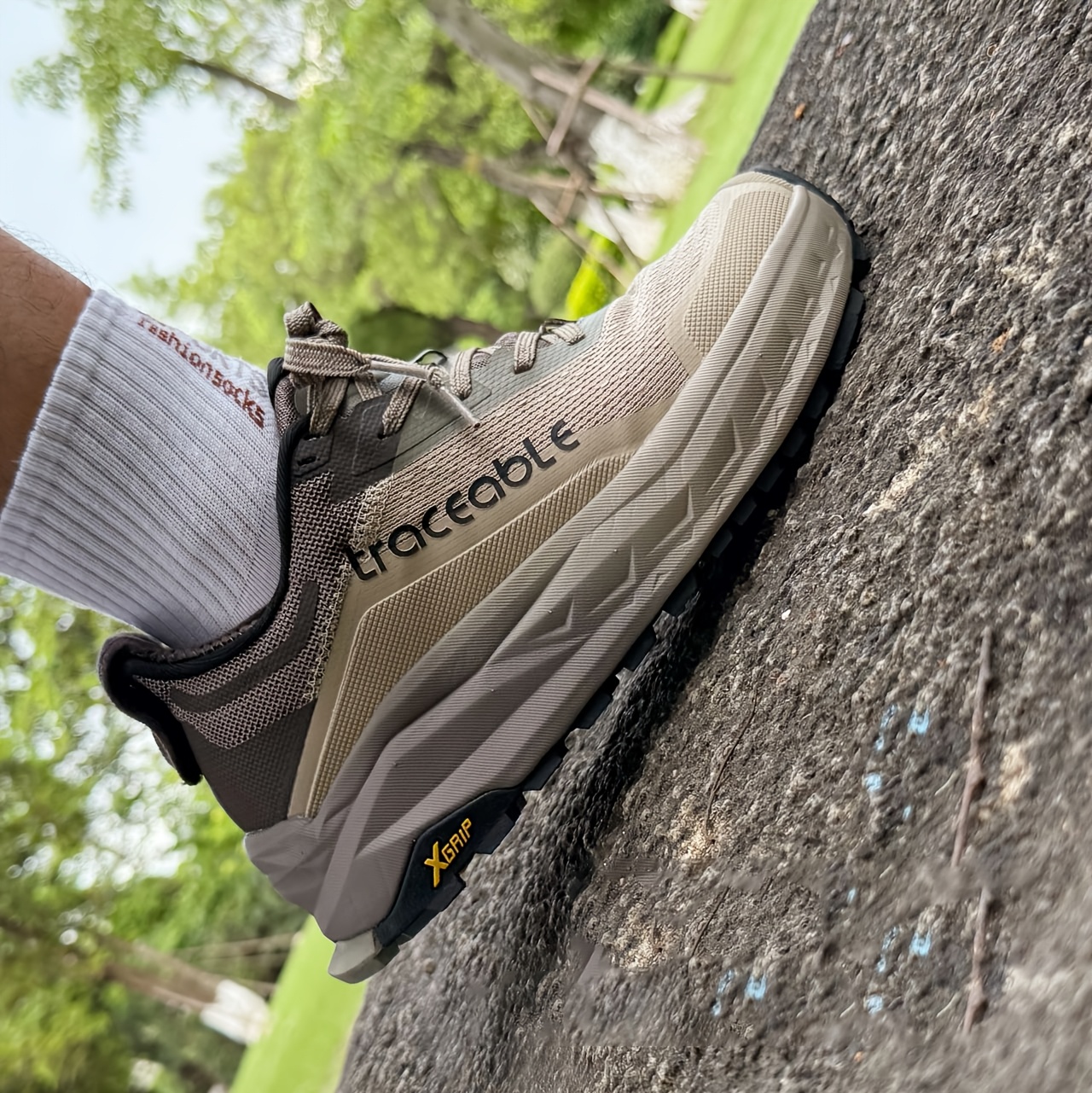 Sneakers, Men's Outdoor Shoes, Anti-Slip Comfortable Casual Shoes, Men's Outdoor Camping Sports Trail Running Shoes, Fashionable and Versatile Trendy Shoes
