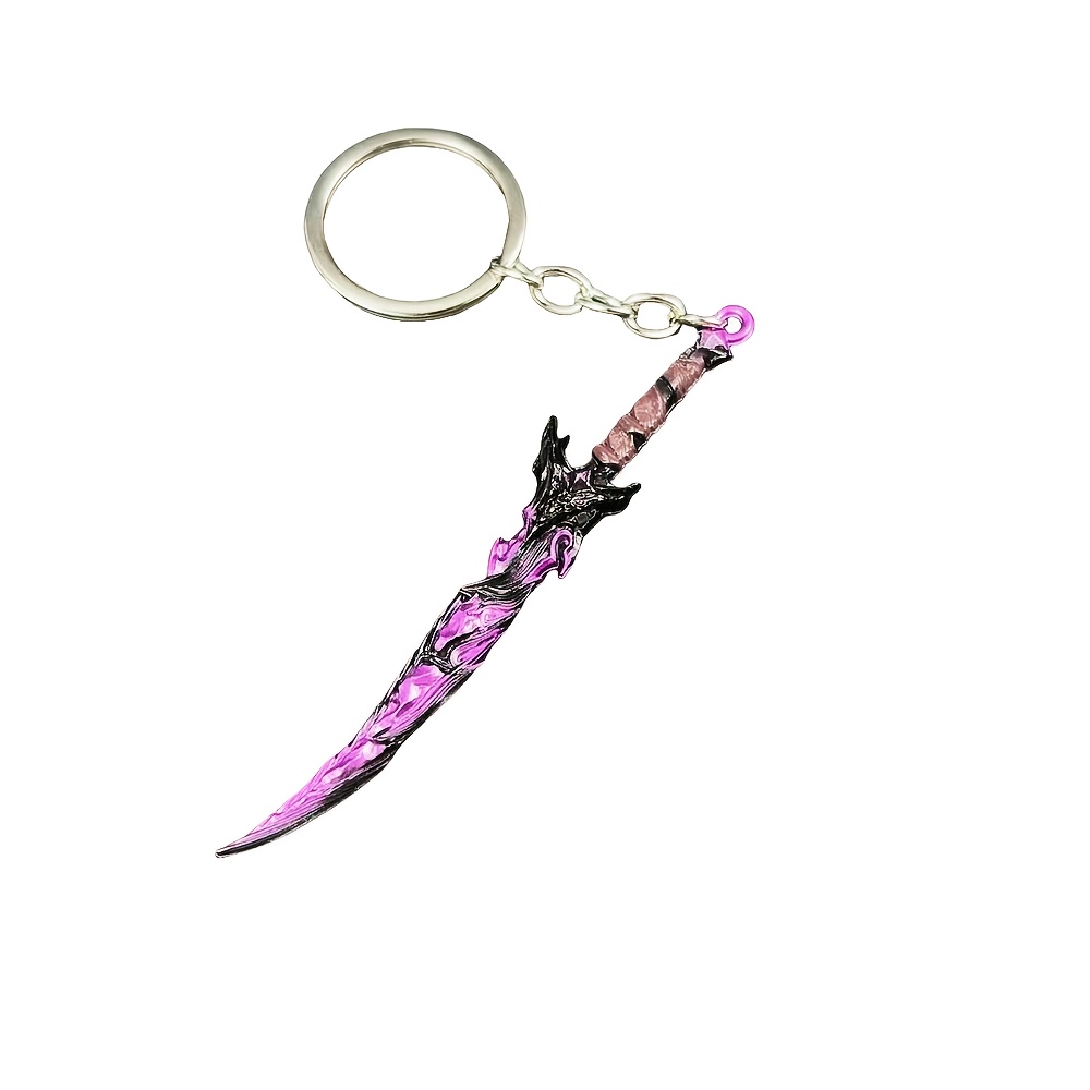 Spike Keyring Black Spike Clip-on Keychain — Sarah Holm Art Clothing Leather