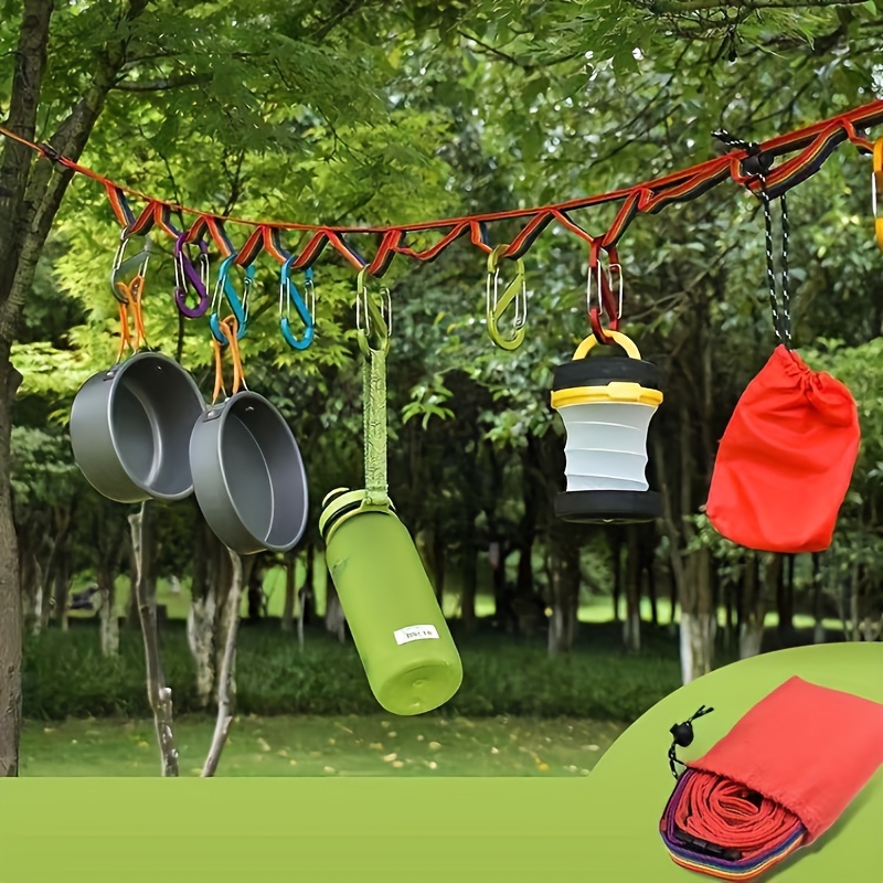 Multifunctional Lanyard Tent Storage Clothesline Camping Storage Strap  Outdoor Camping Accessories, Shop Now For Limited-time Deals