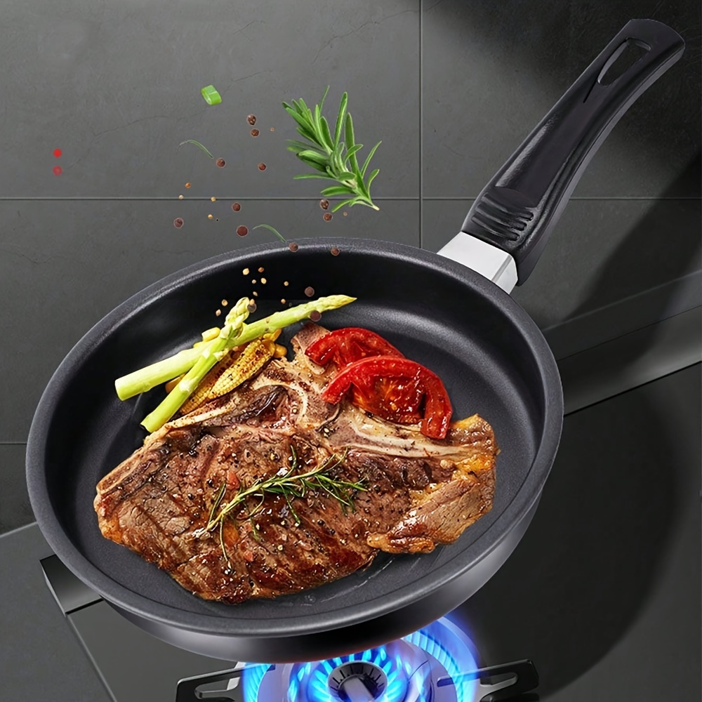 

Versatile Non-stick Cast - Perfect For Eggs, Steak & Breakfast | Smokeless Cooking With Single Handle | Compatible With Induction & Gas Stoves | Includes Protective Packaging Box Set Enameled