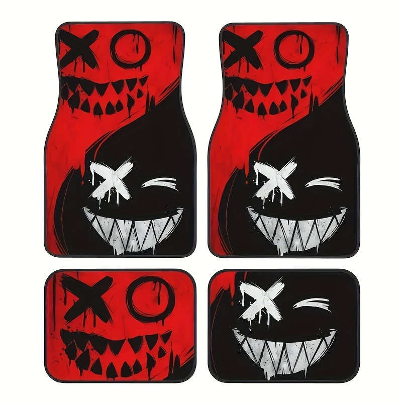

Universal Fit Polyester Car Floor Mats - Set Of 4, - , To , Printed, Car Models
