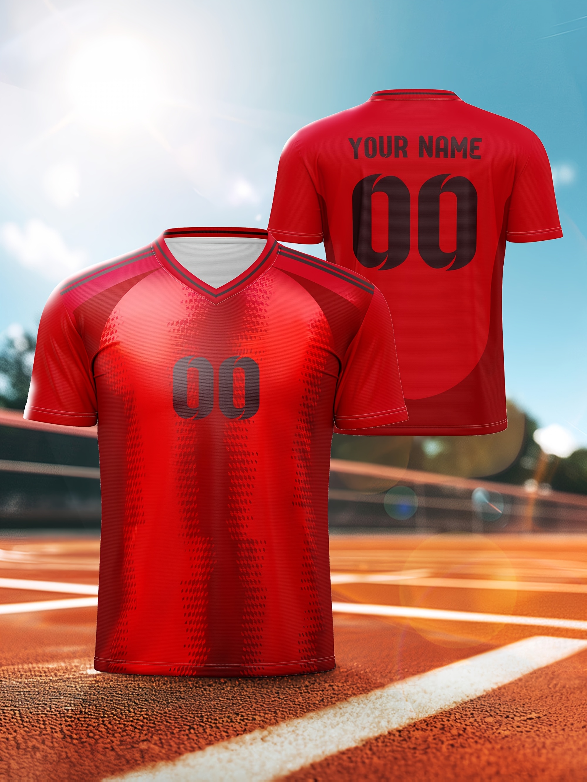 maillot football personnalisable enfants col chemise Temu