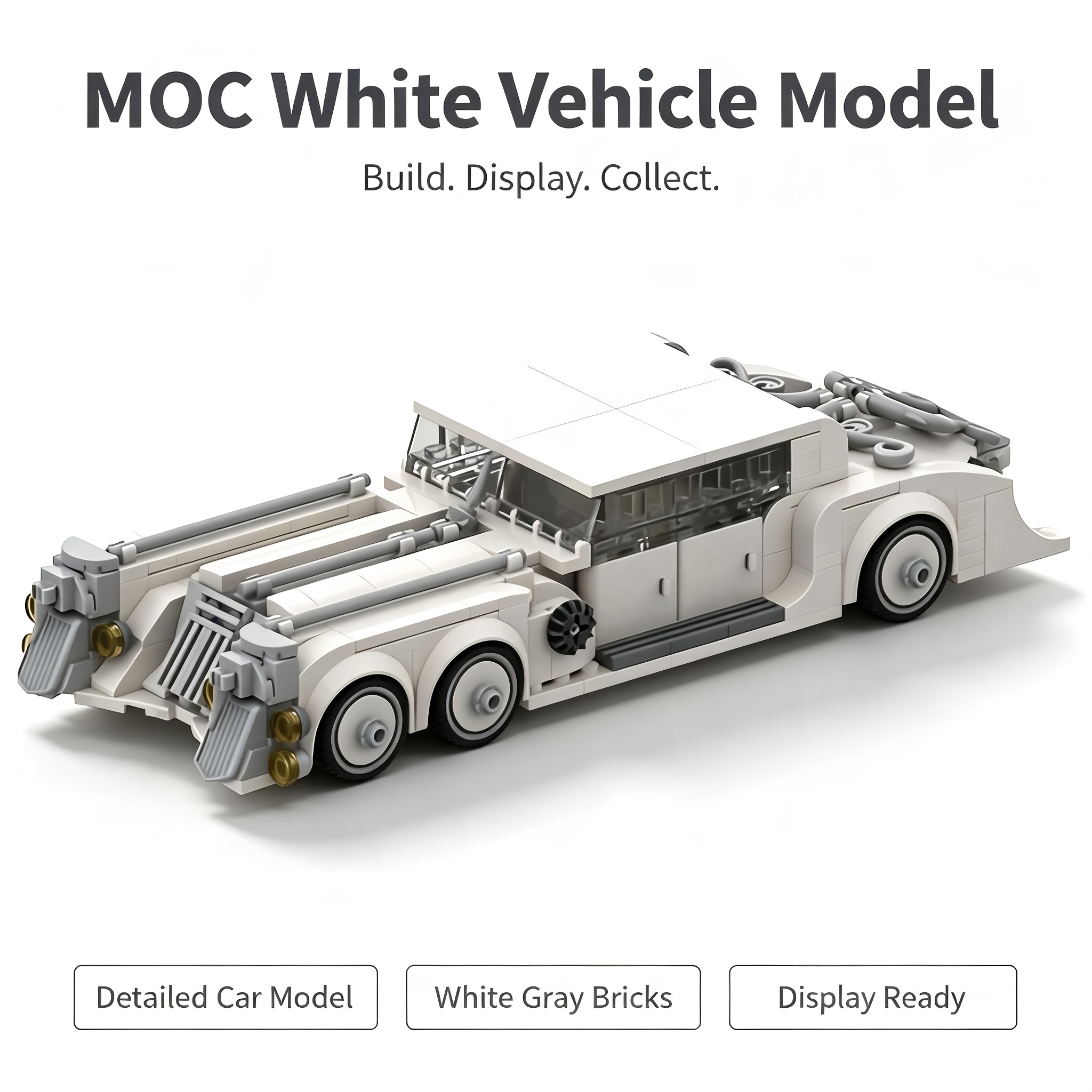 Nemo's Supercar Model, Creative MOC Building Block