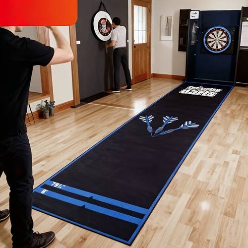 1pc professional throwing mat wear resistant and non slip indoor mat beginner training mat easy to throwing lines throwing line mat protects floors and tips accessories