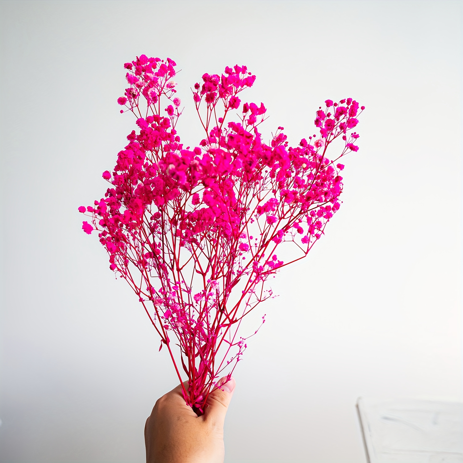 TEMU 2388+ Rose-red (about 30g) Artificial Gypsophila Birthday, Crafts, Boho Style, Home Decor, Kitchen, Living, Vase, Tabletop And Party