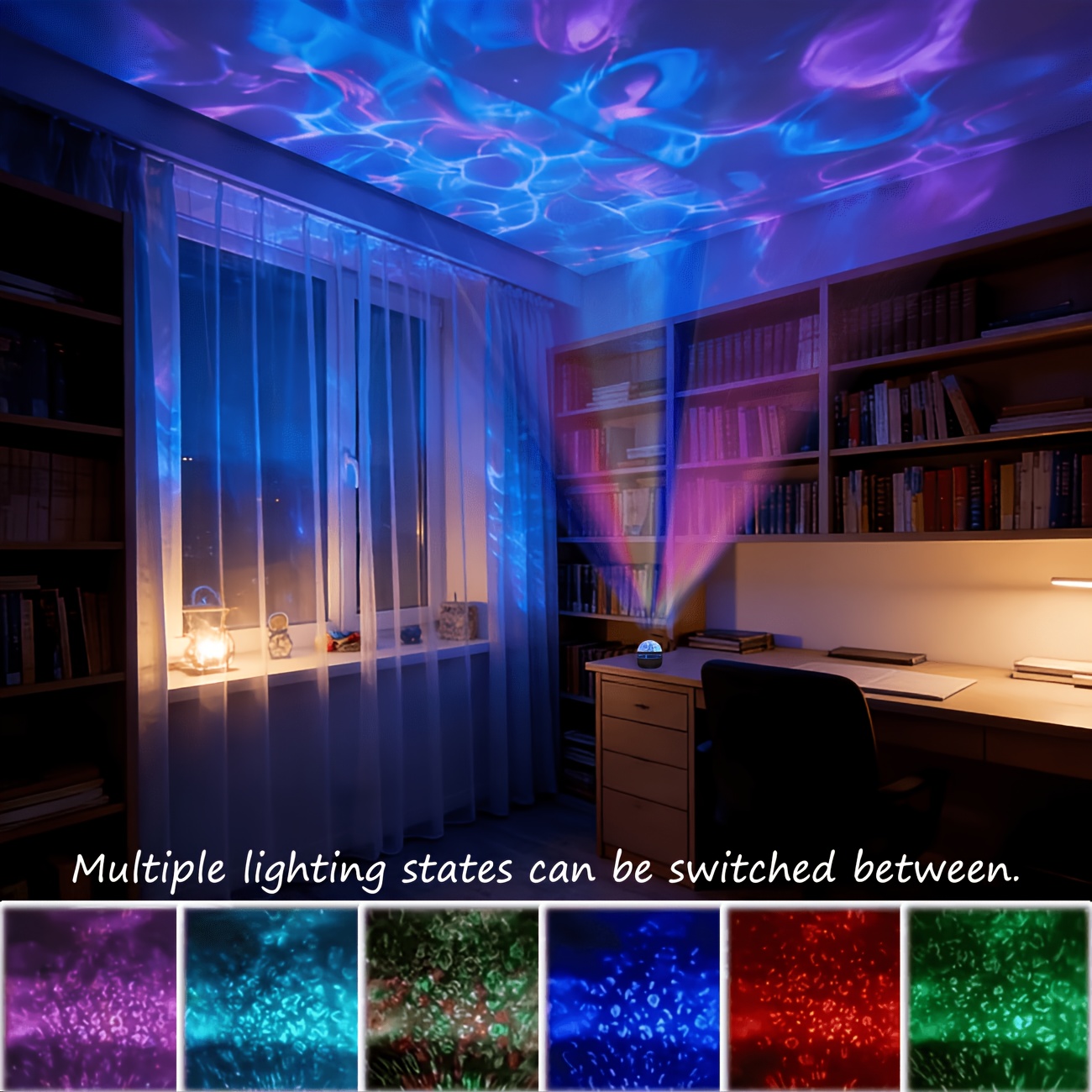 Northern Galaxy Light Aurora Projector with Remote Control