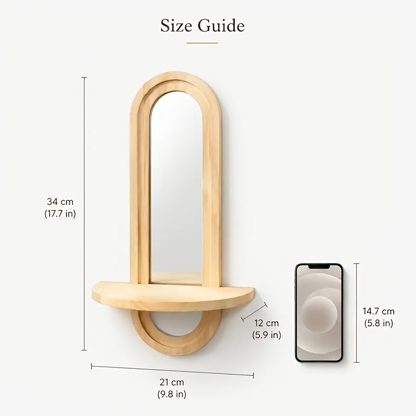 TEMU Étagère Murale Vintage en Bois avec , Support à Fleurs Décoratif Mural, Porte-Vase Hydroponique Mural, Décoration d'Entrée, Étagères Flottantes