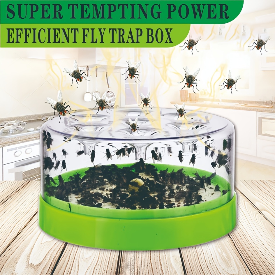 super trap box automatic insect catcher for no electricity needed with effective fly bug trap for kitchen outdoor use flying insect trap details 1