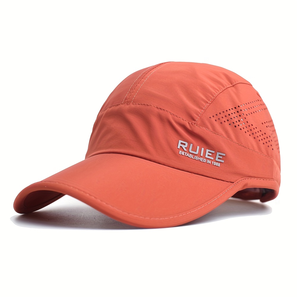 Spring Summer Outdoor Breathable Sport Baseball Cap Men Women Drying Dad Hat Adjustable Trucker Style Low Profile Cap