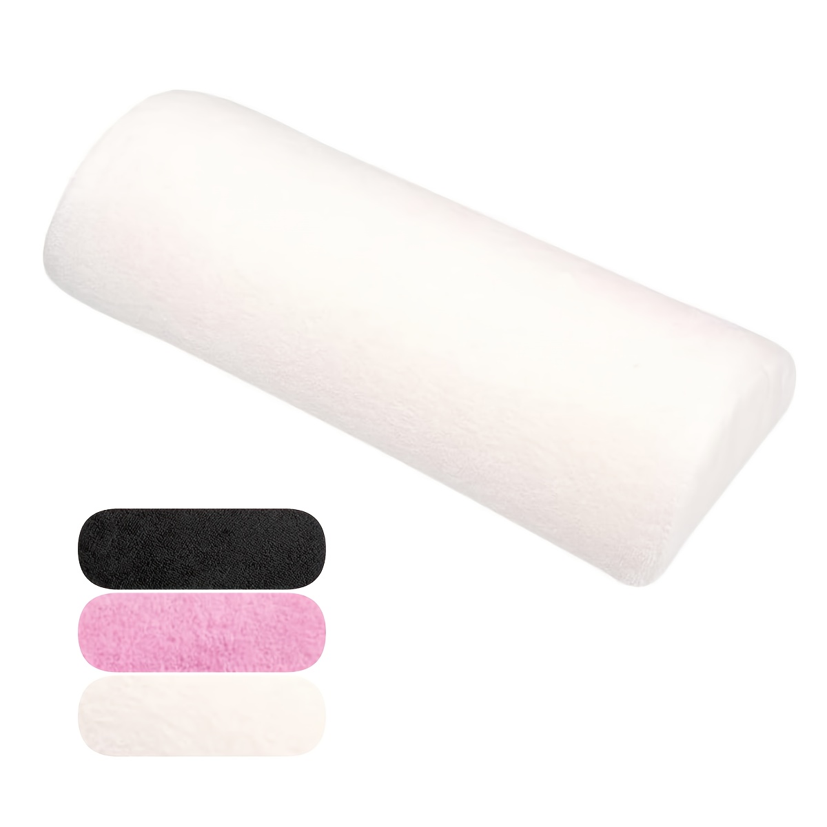 Image of Hand Cushion, Nail Art Soft Sponge Pillow - Nail Art Table Mat Holder Pad, Rest Cushion, Detachable Washable Arm Rest Holder, Manicure Makeup Cosmetic Tools