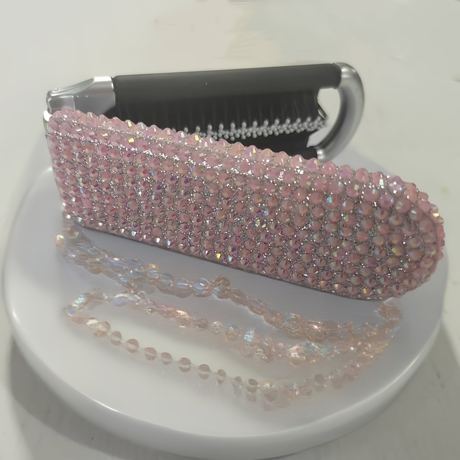 

1pc Of A Comb, A Foldable Airbag Comb, Portable Mirror, Detachable Mirror, Suitable For Styling Of Hair, A Must-have For .