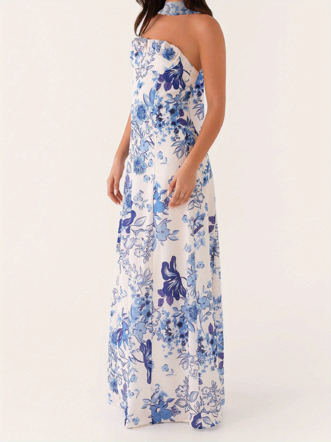 long silky white dress CLASSIC SOFT SATIN A-LINE DRESS CD7469W