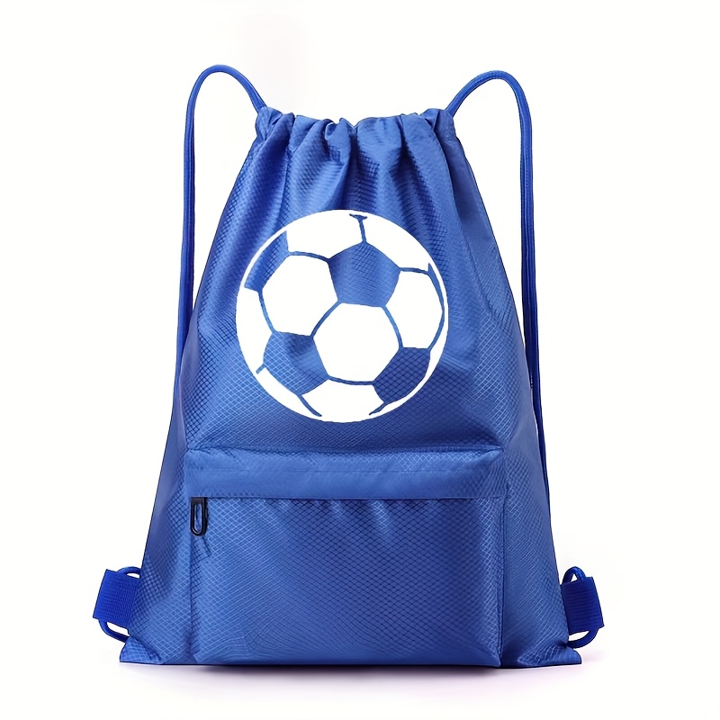 TEMU 1 Borsa Personalizzata con Stampa Calcio, /Logo/Testo - Design con Cerniera, ed Elegante, per Viaggi, Fitness e Uso , Regalo per Appassionati di