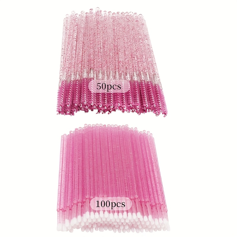 Set Of 150pcs For Eyelash Extension Supplies Including Cleaning Brushes, Lash Lifting Tools, And Makeup Additions