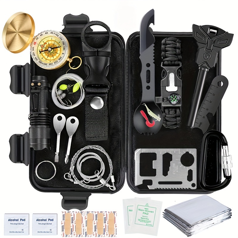 35/40-in-1 Survival Kit: The Perfect Outdoor Gift For Dad, Husband,  Boyfriend, Or Any Adventurer!
