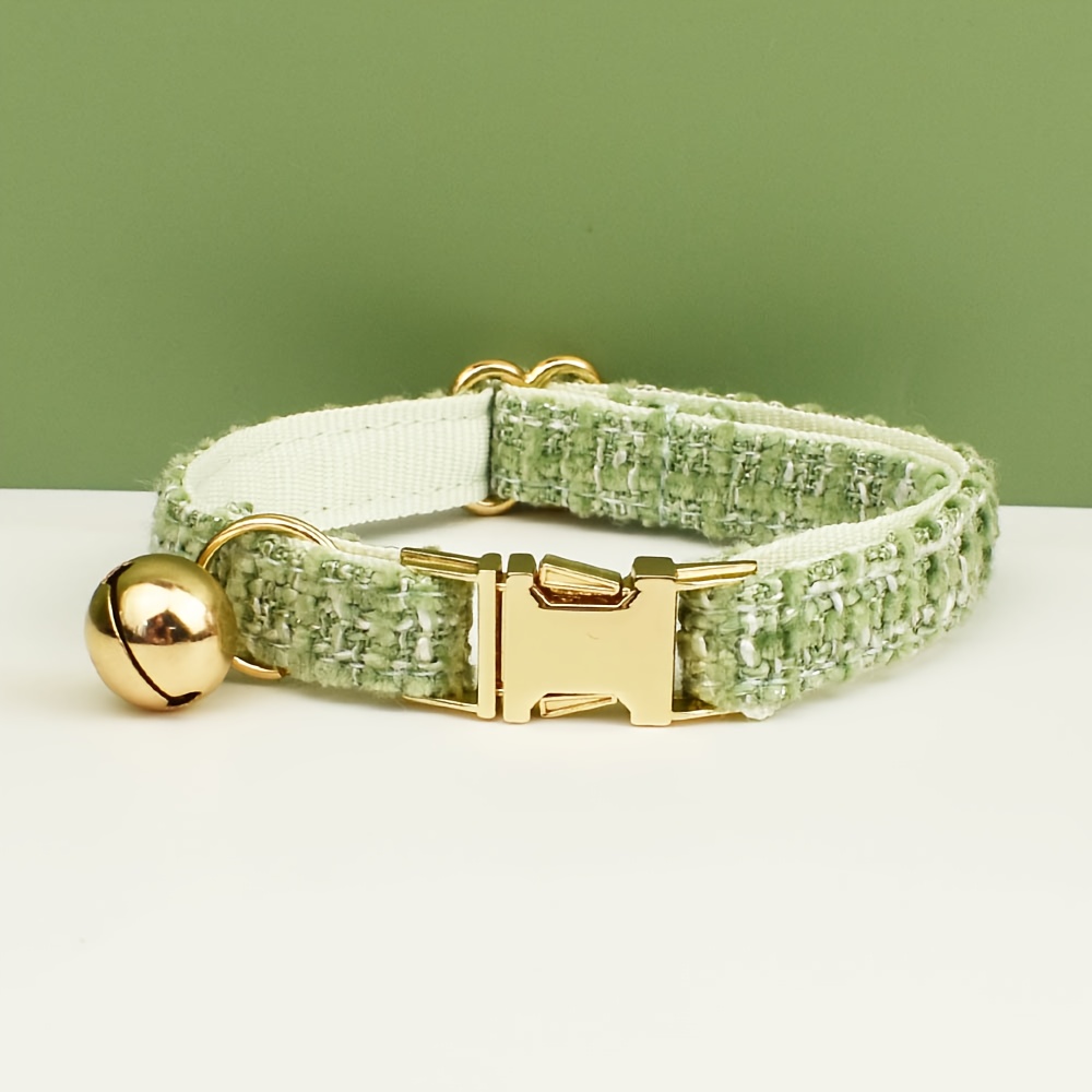 Custom Cat Collars with Bows and Bells, Adjustable Design