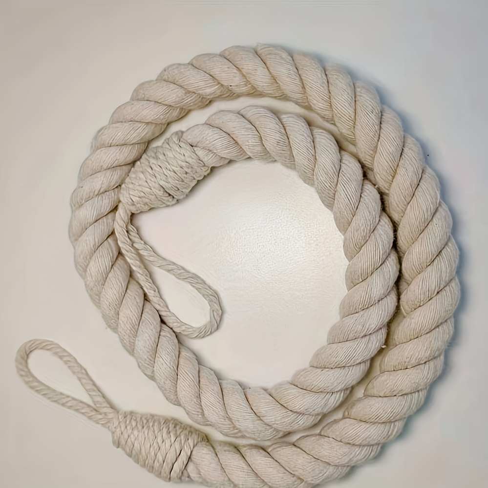 Image of 1-pack Fabric , Anti-collision Wall-mounted Door And Window Protector With Braided Rope, Safe And Decor, Wall Protector, Design, Soft Material, Suitable For Home Use, Fashionable Protector, Durable