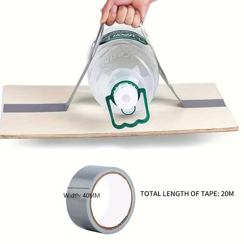 waterproof duct tape super sticky fabric carpet silvery gray tape suitable for walls plastics stones metal meters roll for decor office use