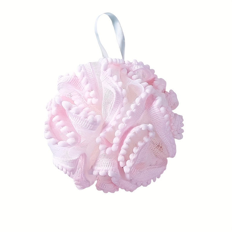TEMU 2-color Options Bubble , Bath Flowers, Super Soft, Large, Cute, Non-separable, Bath