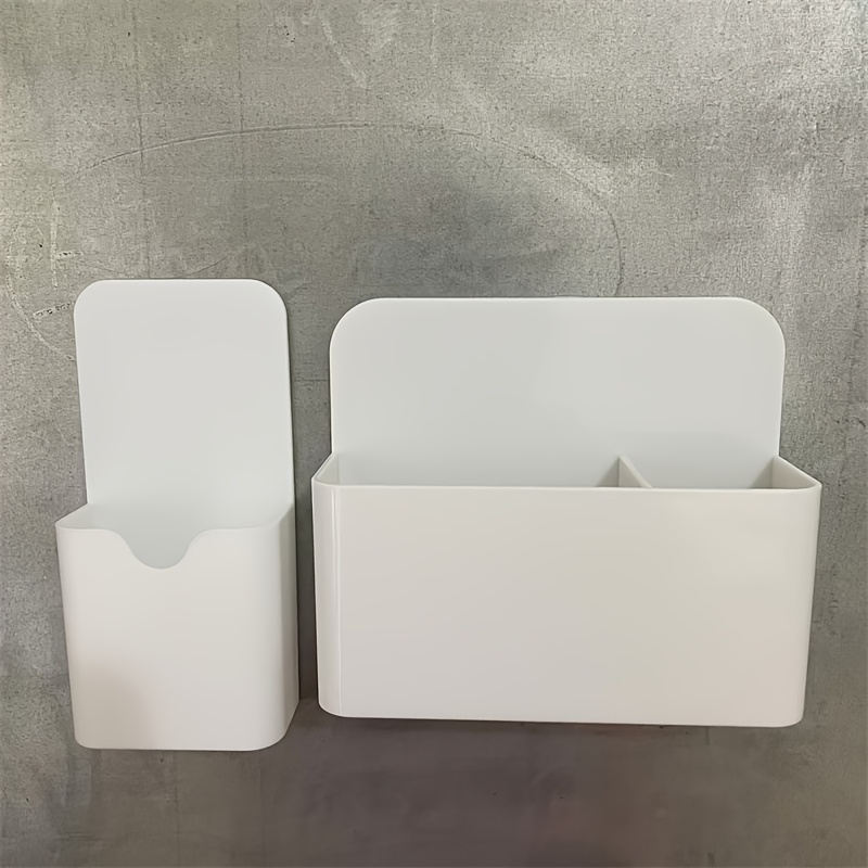 Set Of 2 Magnetic Holders For Whiteboard Pens, Featuring Plastic Cups With Magnets, Designed For Storing Marker Pens And Suitable For Use At Home, , Classrooms, And During Back-to-school Periods