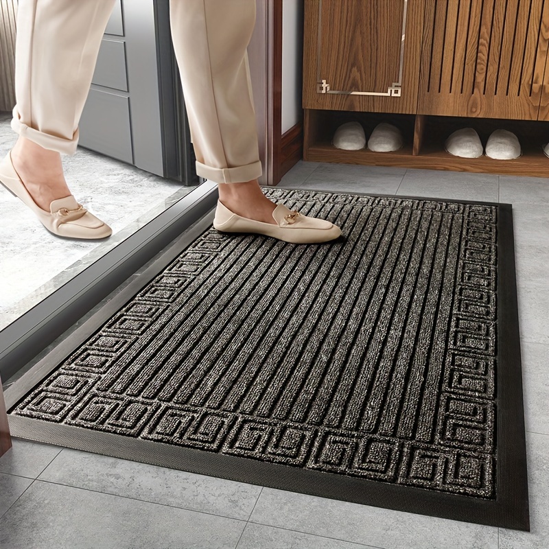 3D Maid Japan Metalllogo Rutschfeste Fußmatte – Stylische Türmatte Für Küche, Eingang & Balkon