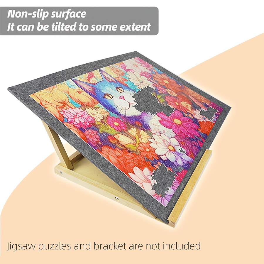 

A Puzzle Board Mat That Can Hold Up To 1000pcs, Foldable For , And Portable For Puzzle Enthusiasts.