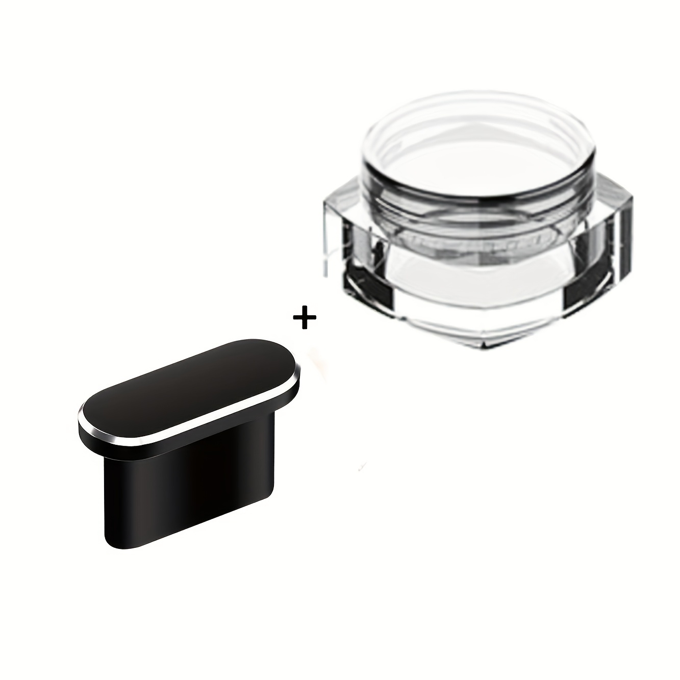 TEMU Aluminum Alloy Matching Color Dust Plug - Compatible With Iphone 17/16/15 Pro Max/16 Plus, Metal Dust Plug, Type-c Charging Port Protector, ,