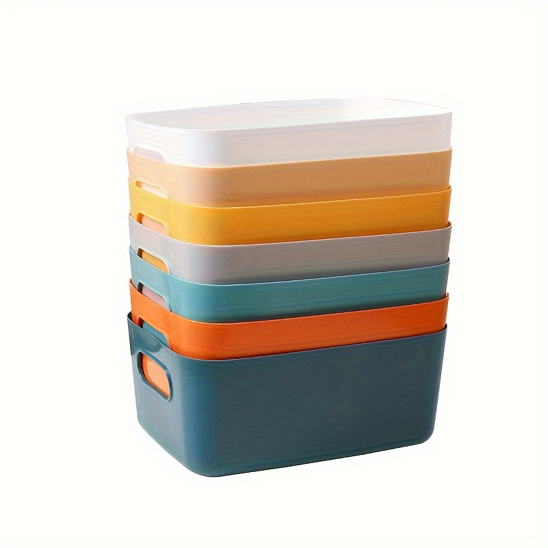 Současné plastové stohovatelné úložné boxy pro organizaci na - Temu ...